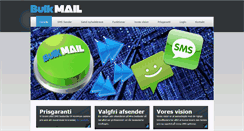 Desktop Screenshot of bulkmail.dk